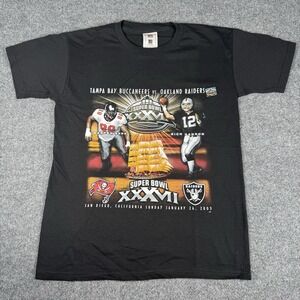 Tampa Bay Buccaneers Vintage Shirt Large Warren Sapp Rich‎ Gannon Super Bowl